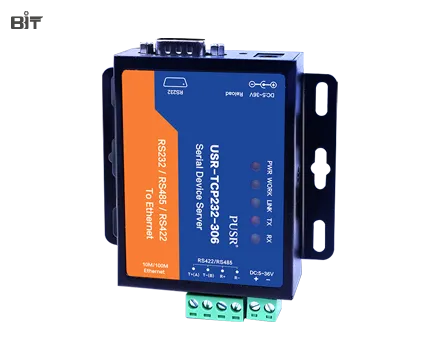 RS232/RS485/RS422 to Ethernet Converter for Pan Tilt Control