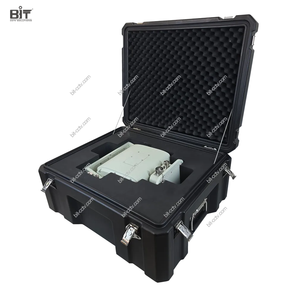 roto moulded box for pan tilt